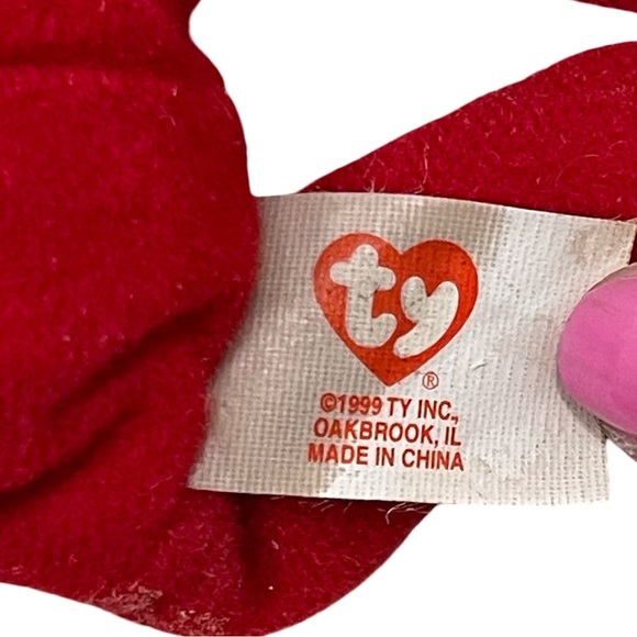 Ty Teenie Beanie Babies Bear named Osito - Picture 3 of 4